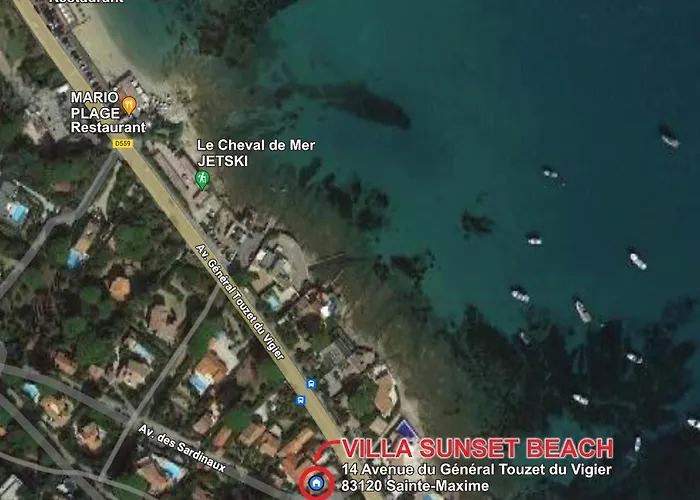 Luxueux Haut De Villa 4 Per A 30M De La Plage